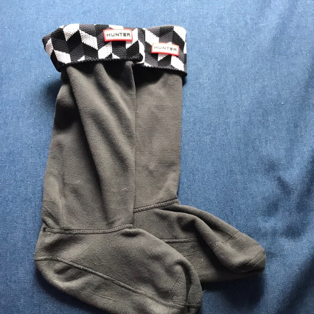 Hunter Tall Boots Boot Socks SZ L (8-10)